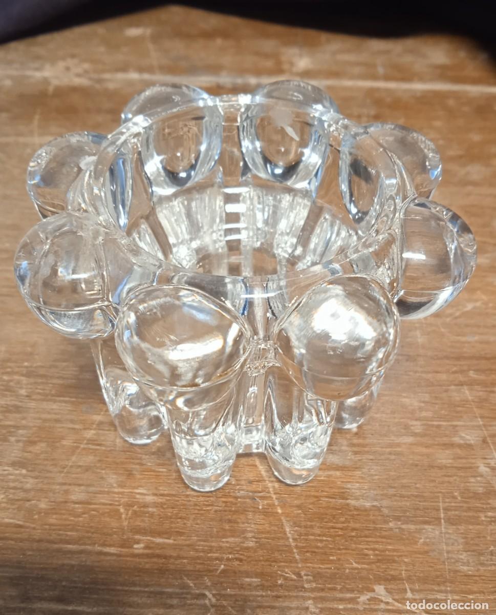 Antig&uuml;edades: Portavelas cristal Franc&eacute;s. - Foto 1