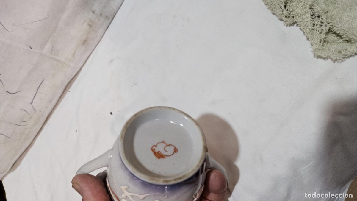 Antig&uuml;edades: azucarero de ceramica oriental - Foto 3