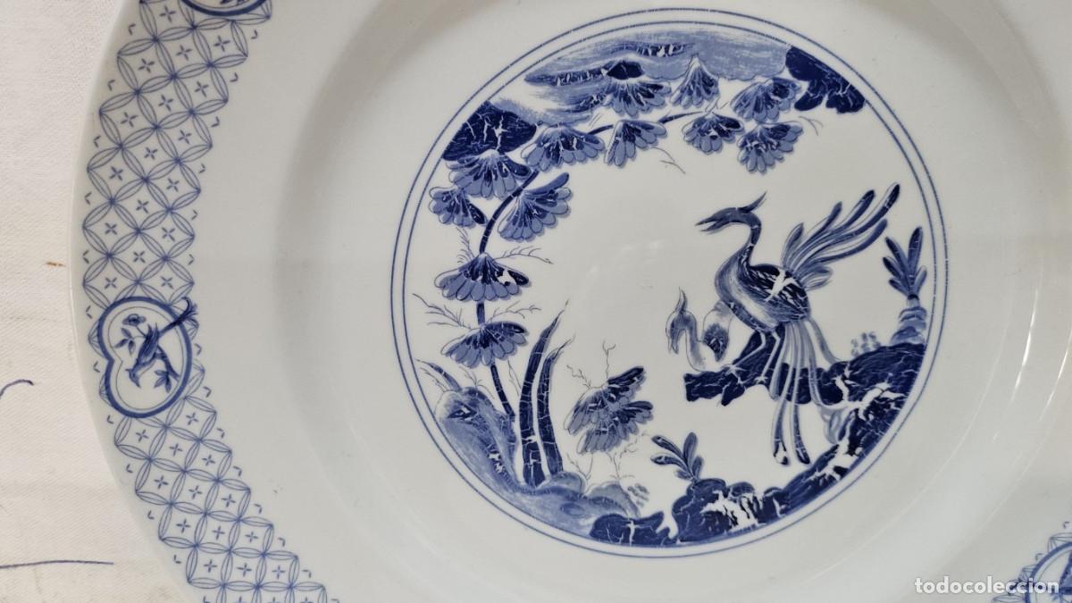 Antig&uuml;edades: plato de porcelana vistalegre - Foto 2