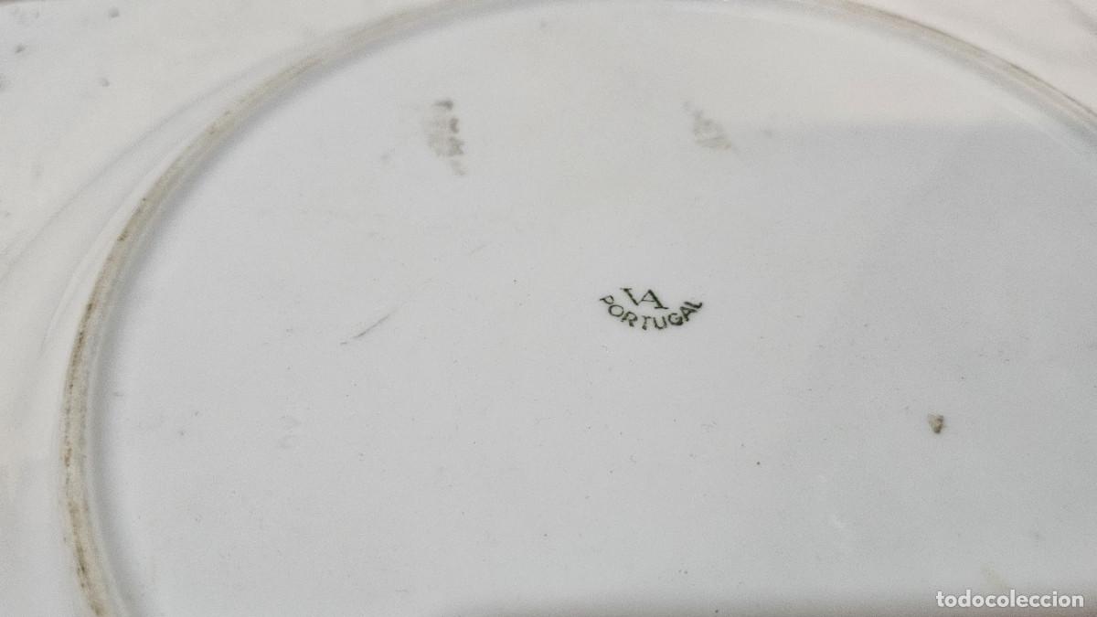Antig&uuml;edades: plato de porcelana vistalegre - Foto 3