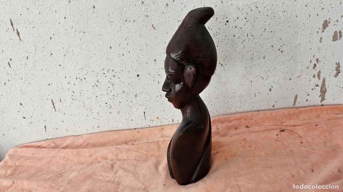 Antig&uuml;edades: busto de figura africana - Foto 2