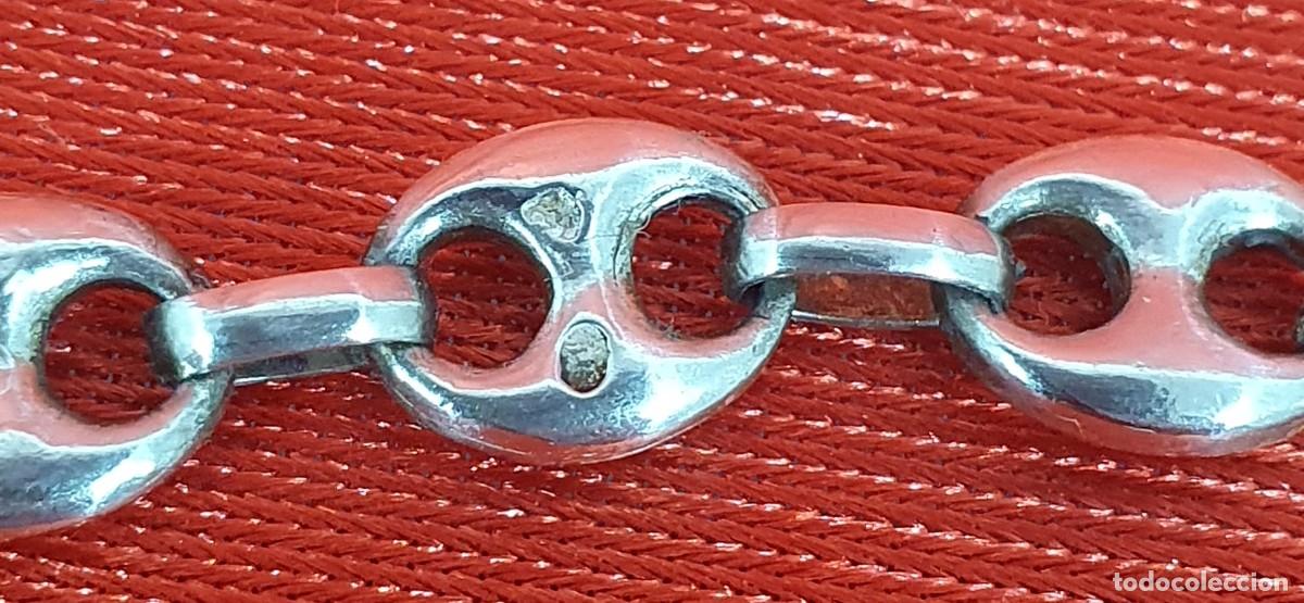 Antig&uuml;edades: Cadena de plata 80 cm - Foto 4