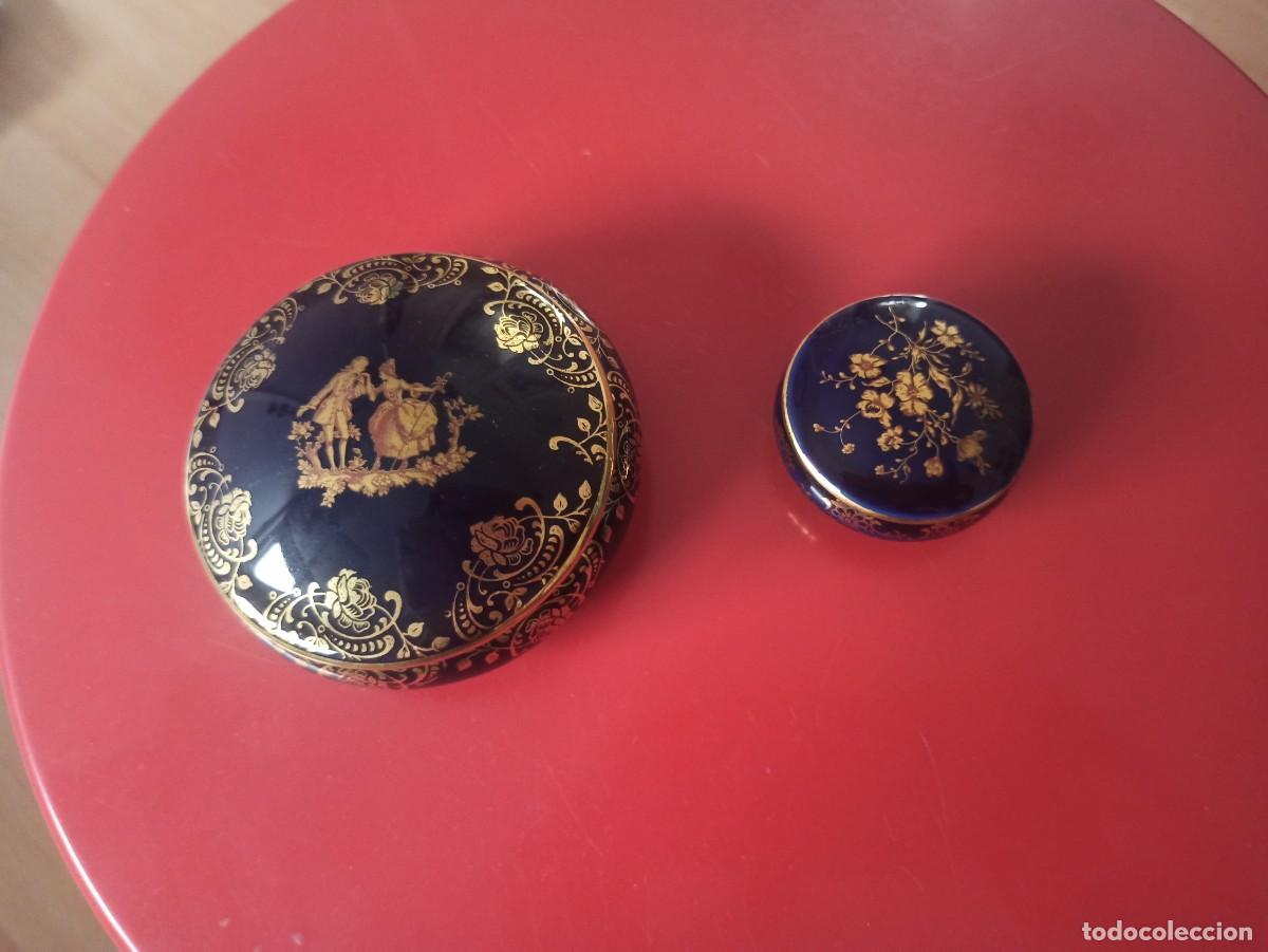 Antig&uuml;edades: Cajitas porcelana Limoges - Foto 1