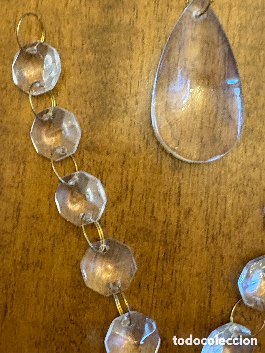 Antig&uuml;edades: Abalorios para l&aacute;mpara de cristal - Foto 4