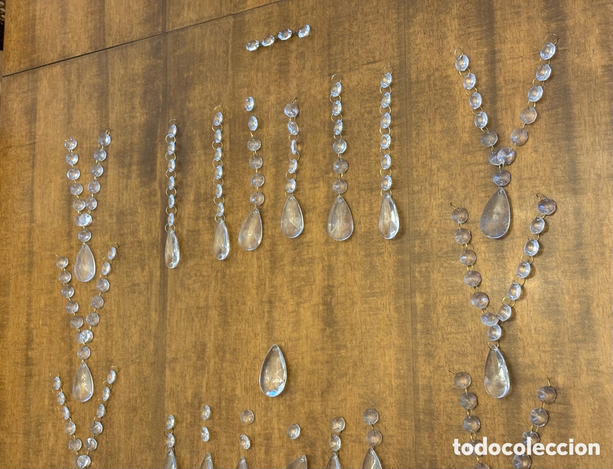 Antig&uuml;edades: Abalorios para l&aacute;mpara de cristal - Foto 11
