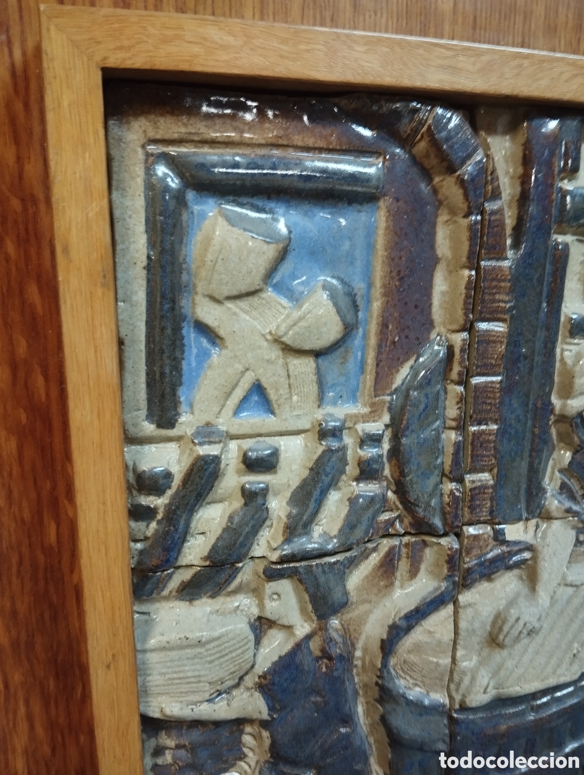Antig&uuml;edades: Azulejos enmarcado de oficios - Foto 2