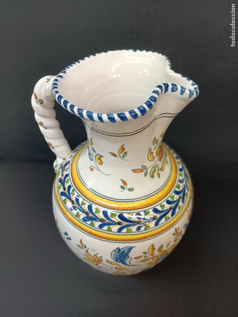 Antig&uuml;edades: JARR&Oacute;N DE CER&Aacute;MICA DE TALAVERA - Foto 2