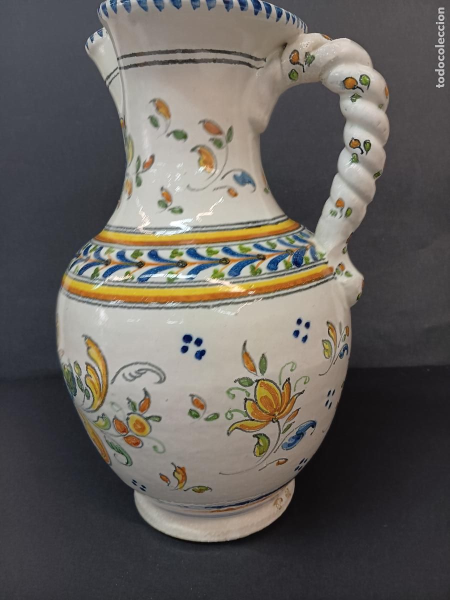 Antig&uuml;edades: JARR&Oacute;N DE CER&Aacute;MICA DE TALAVERA - Foto 3