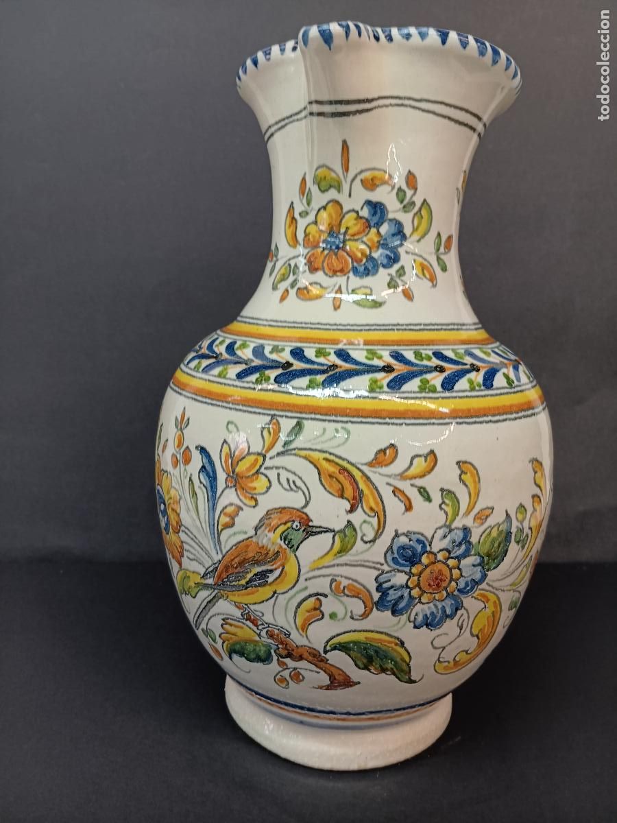 Antig&uuml;edades: JARR&Oacute;N DE CER&Aacute;MICA DE TALAVERA - Foto 4