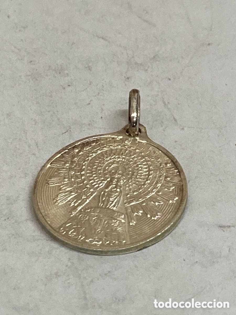 Antig&uuml;edades: Medalla de plata religiosa C316 - Foto 1
