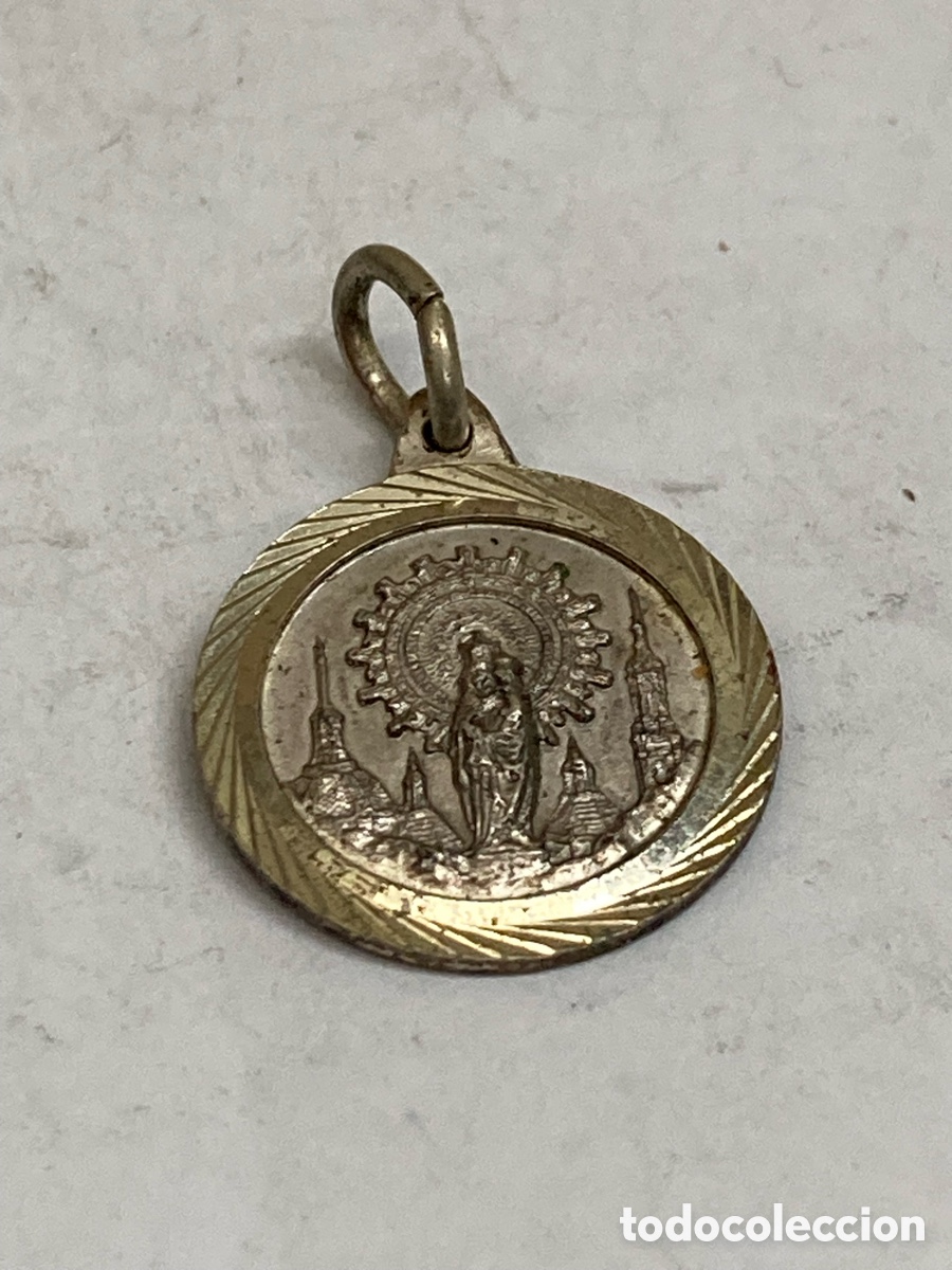Antig&uuml;edades: Medalla de plata religiosa C316 - Foto 1