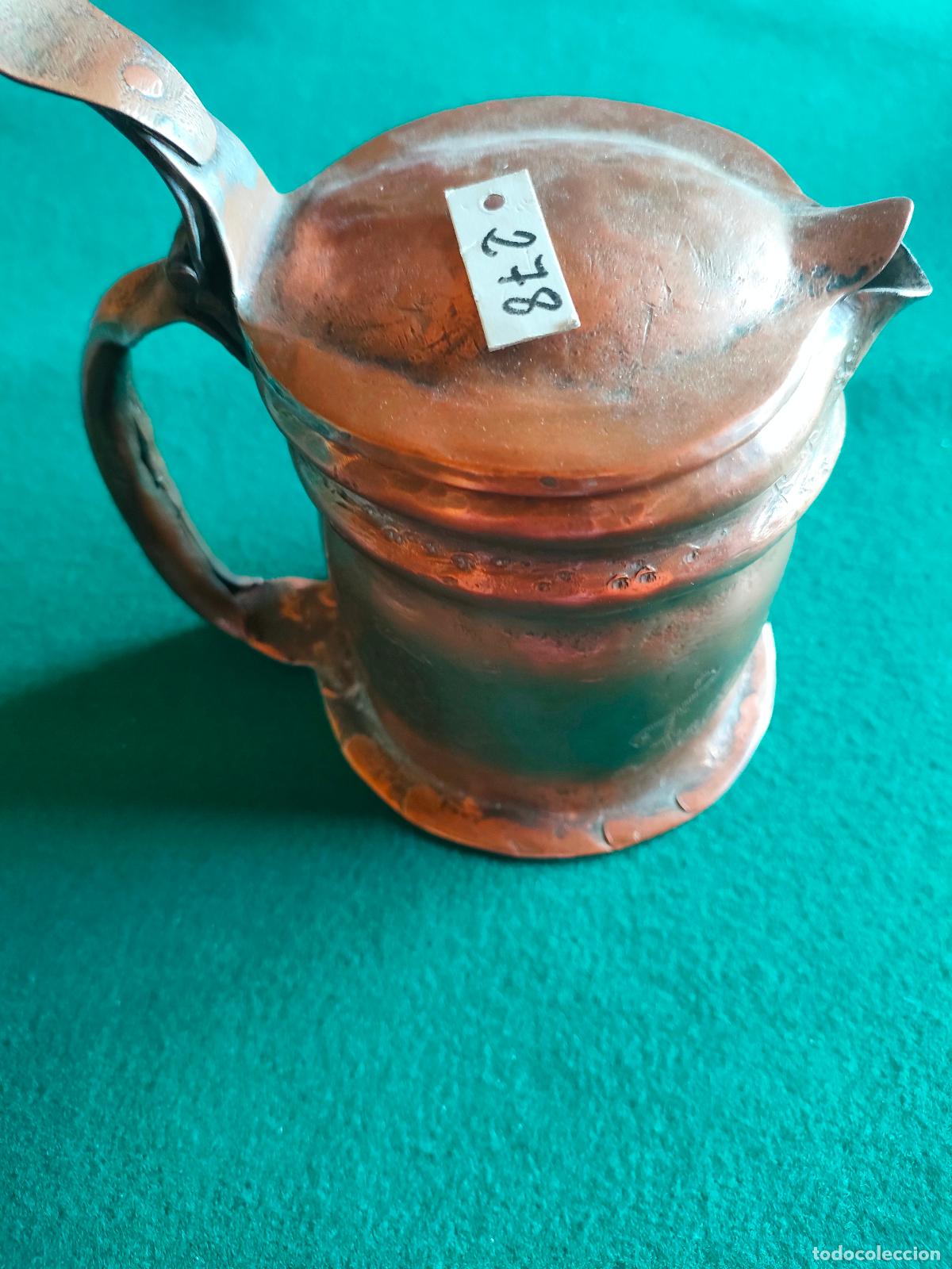 Antig&uuml;edades: JARRA DE COBRE RUSTICA - Foto 1