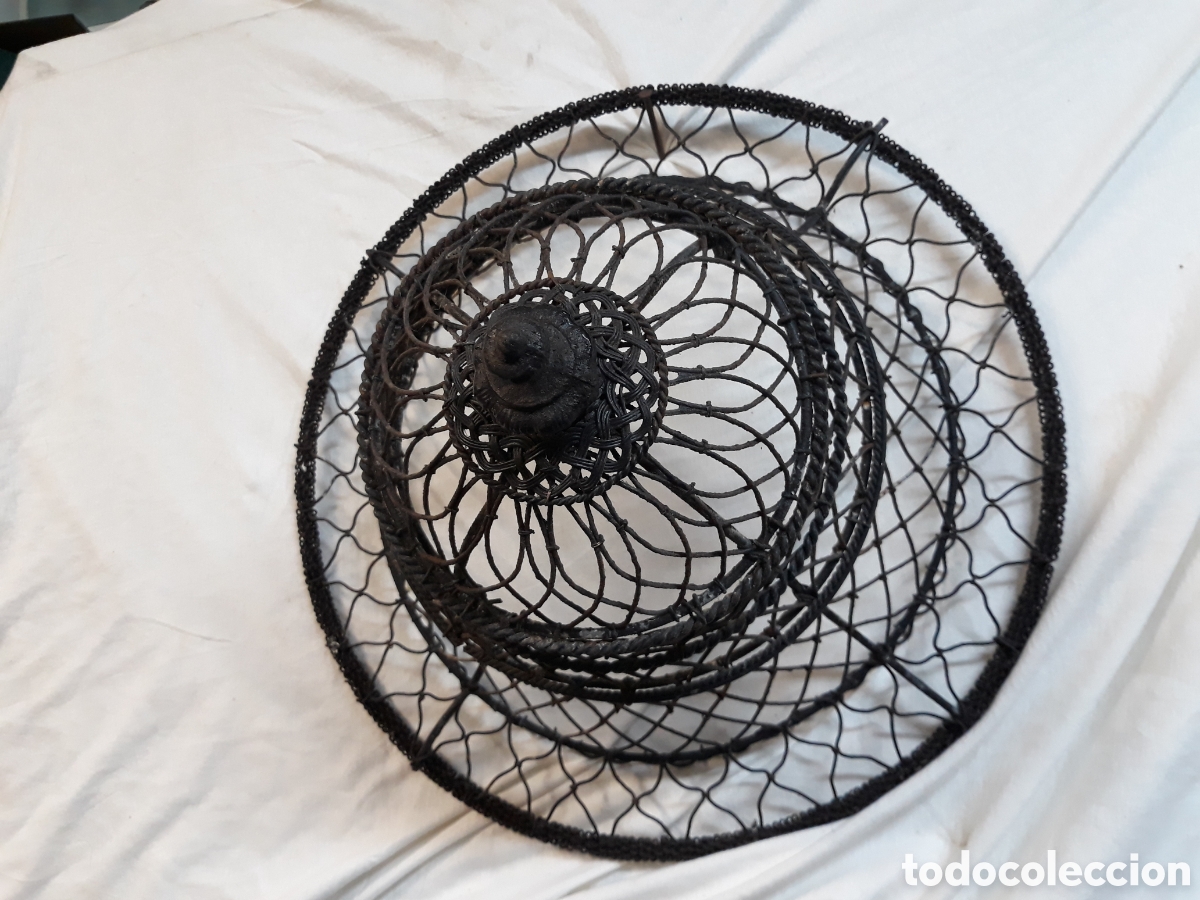 Antig&uuml;edades: Aplique de techo forjado a mano - Foto 1