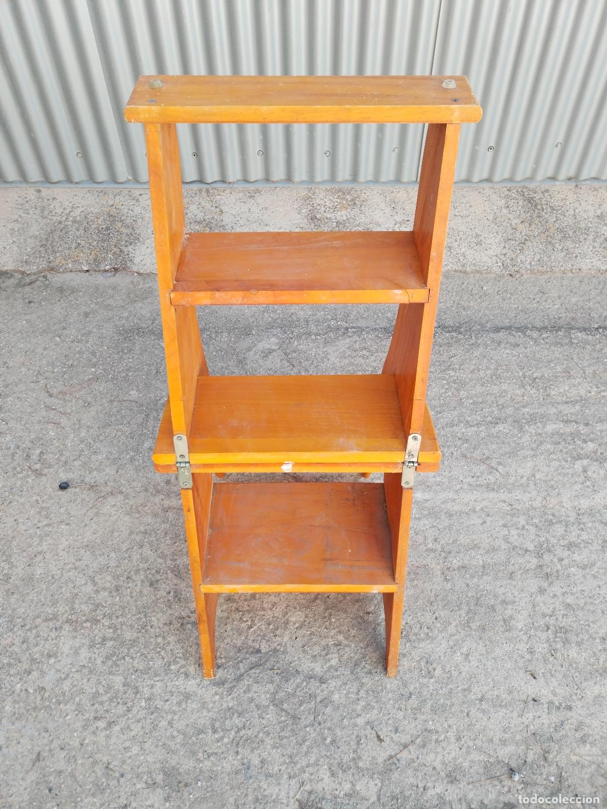 Antig&uuml;edades: silla escalera de libros - Foto 9