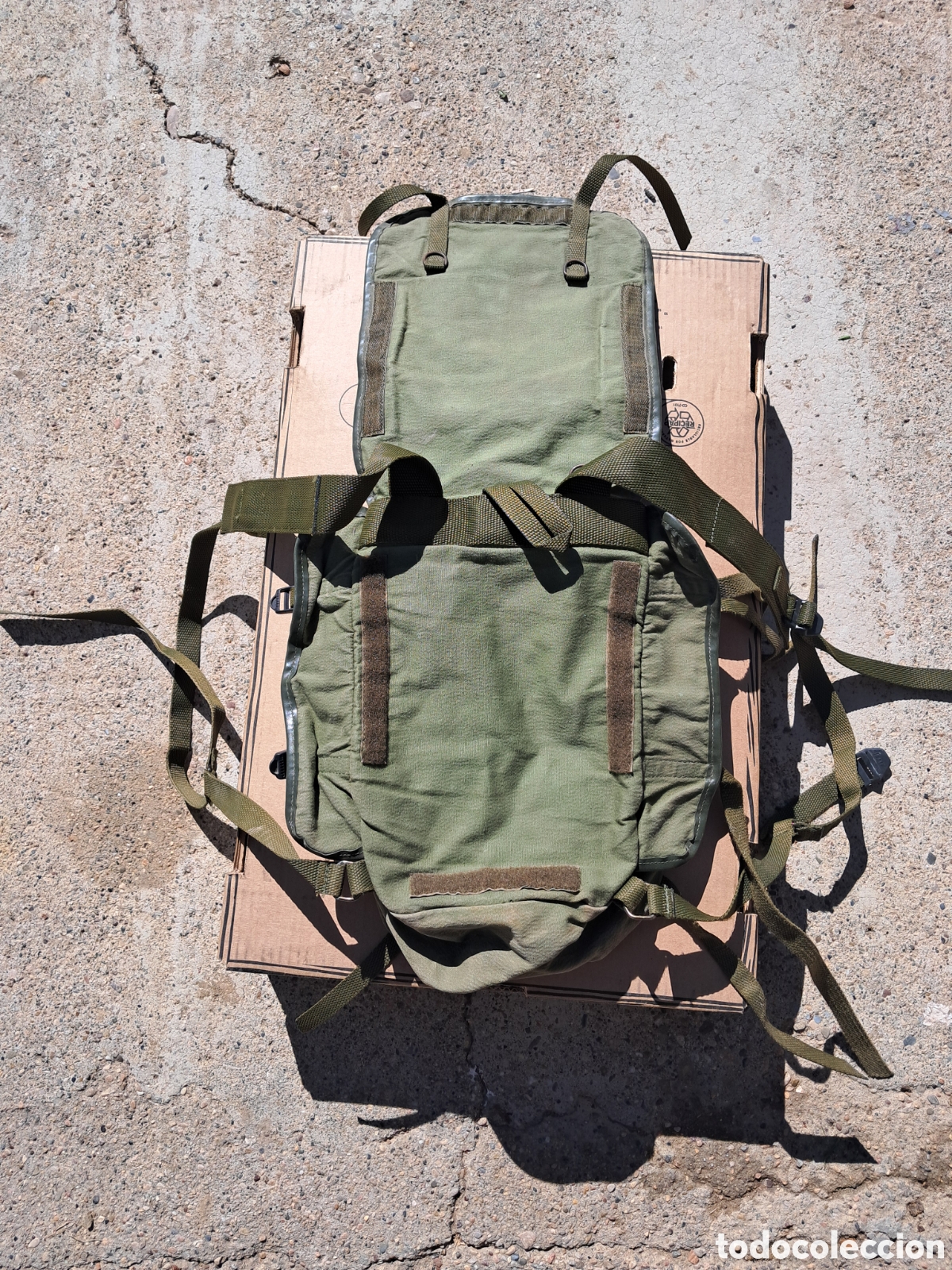 Antig&uuml;edades: Mochila macuto militar ej&eacute;rcito altus - Foto 4