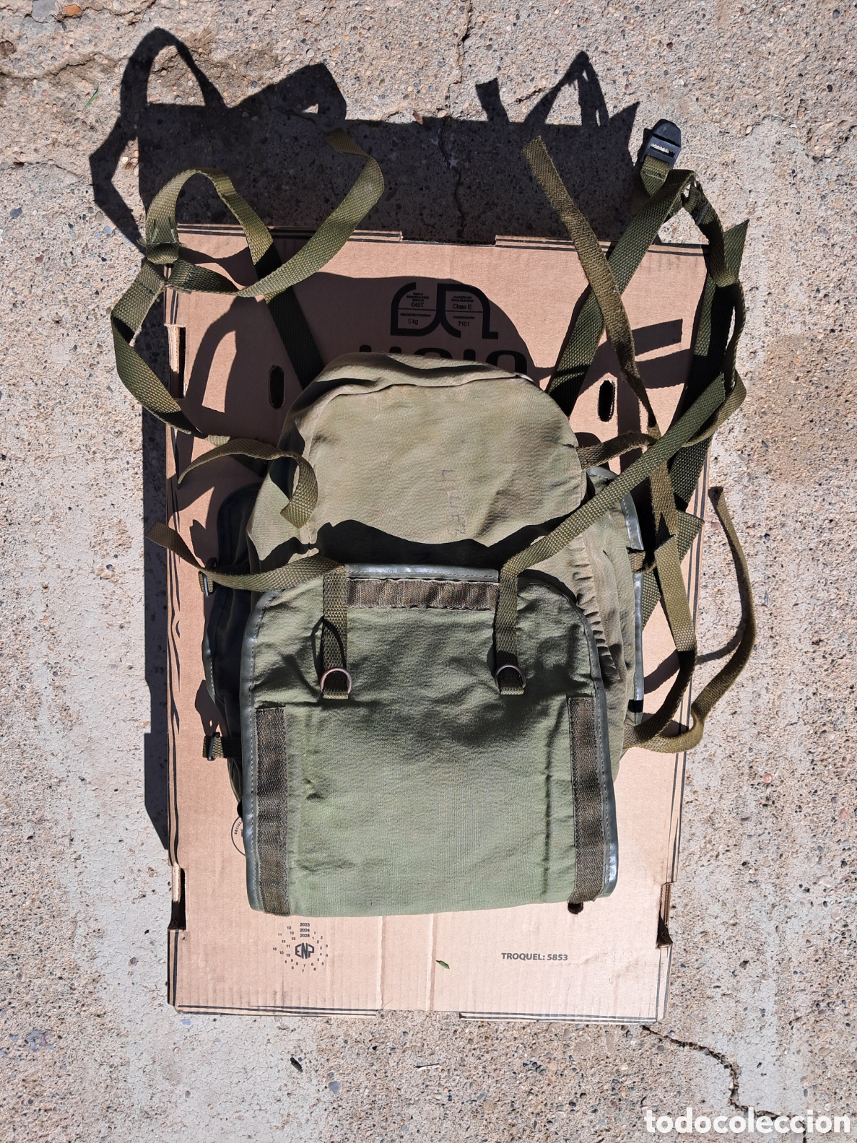 Antig&uuml;edades: Mochila macuto militar ej&eacute;rcito altus - Foto 1
