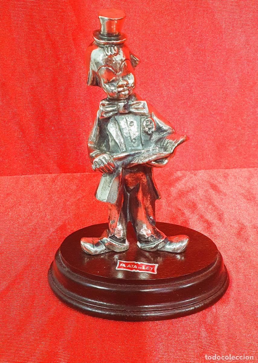 Antig&uuml;edades: Figura en plata de ley - Foto 1
