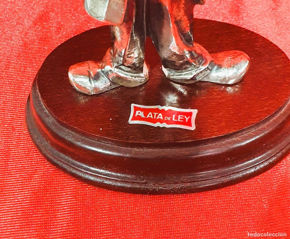 Antig&uuml;edades: Figura en plata de ley - Foto 2