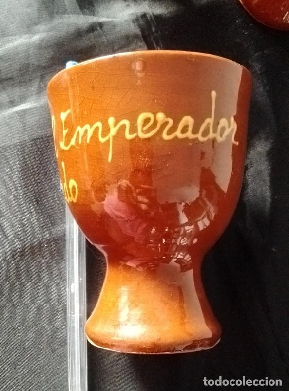 Antig&uuml;edades: Copas terracota barnizado - Foto 3