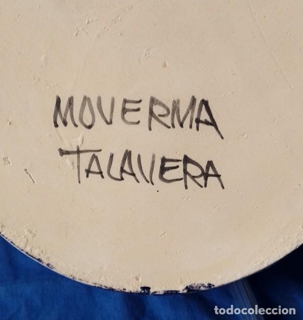 Antig&uuml;edades: Botijo barro esmaltado Talavera - Foto 3