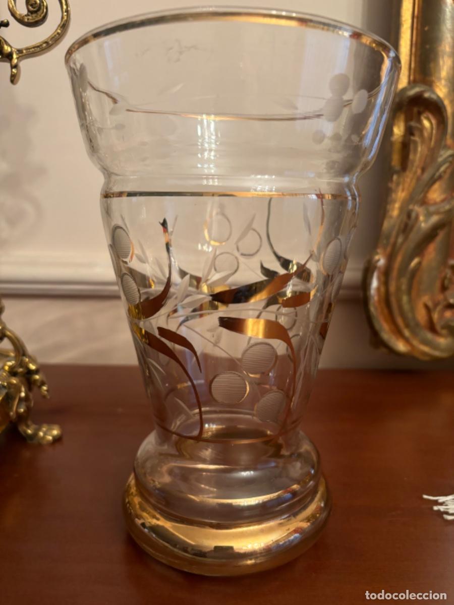Antig&uuml;edades: Antiguo jarr&oacute;n de cristal - Foto 5