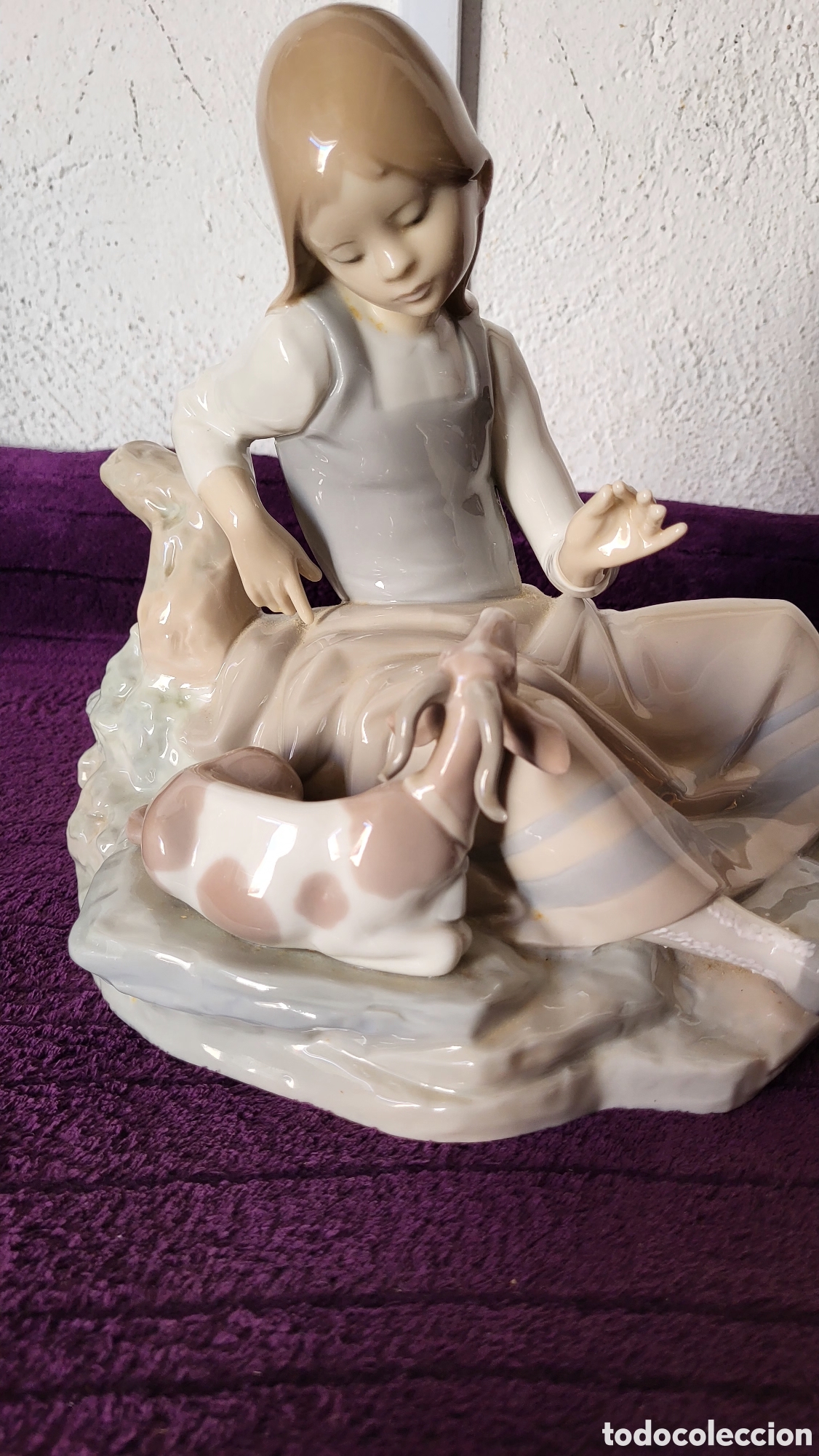 Antig&uuml;edades: Figura porcelana Lladro - Foto 2