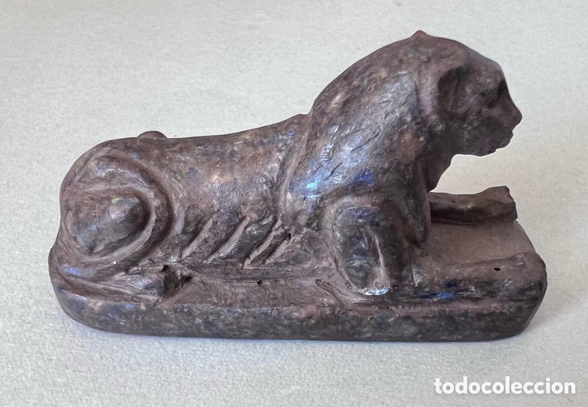 Antig&uuml;edades: Amulette de la diosa leona Sekhmet - Foto 3