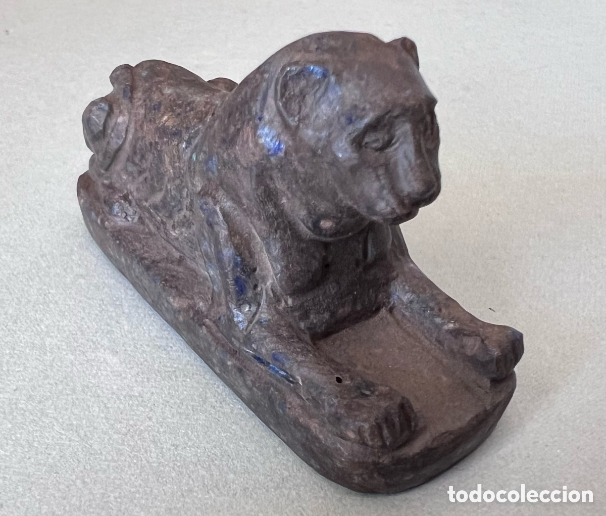Antig&uuml;edades: Amulette de la diosa leona Sekhmet - Foto 1