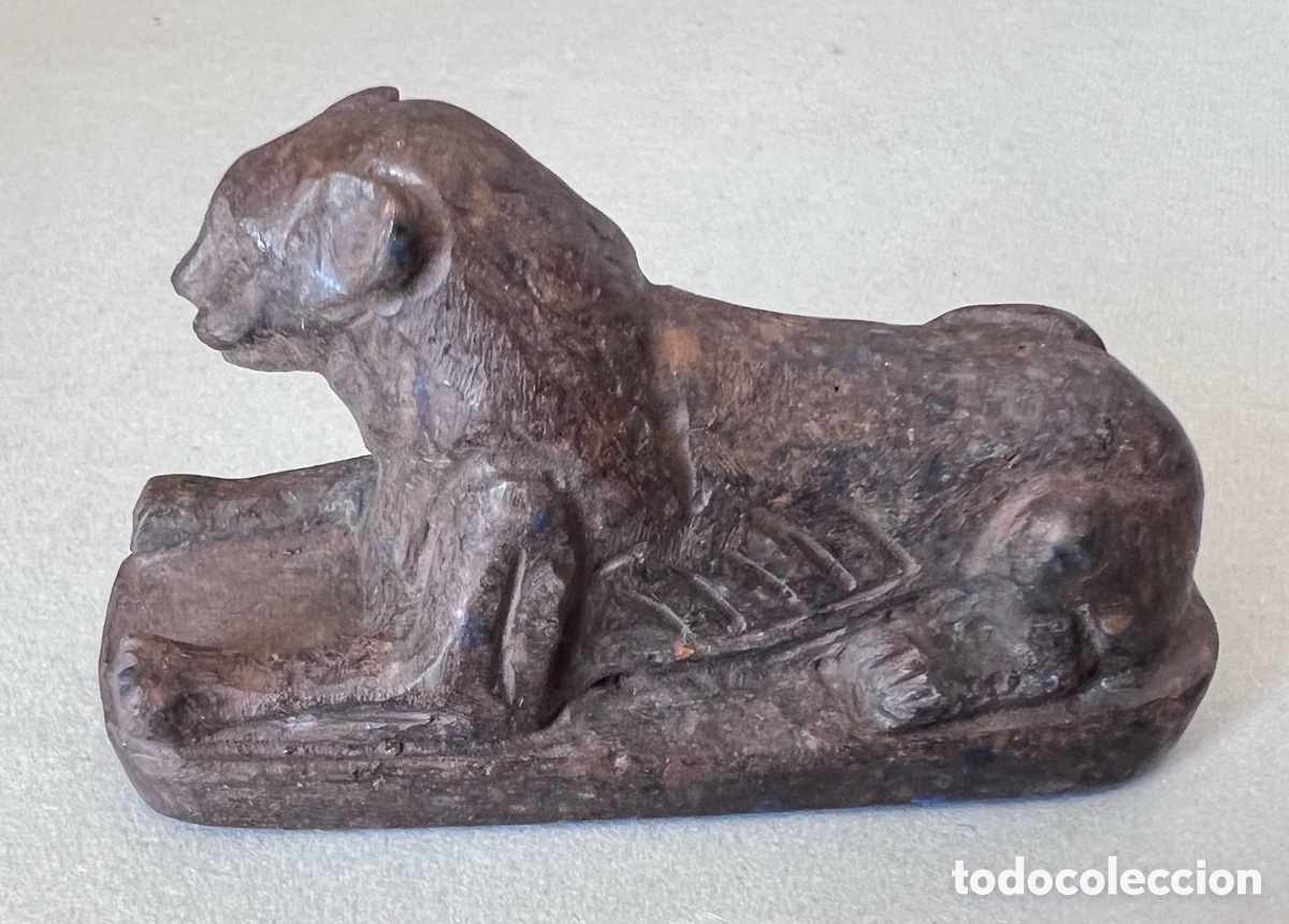 Antig&uuml;edades: Amulette de la diosa leona Sekhmet - Foto 8
