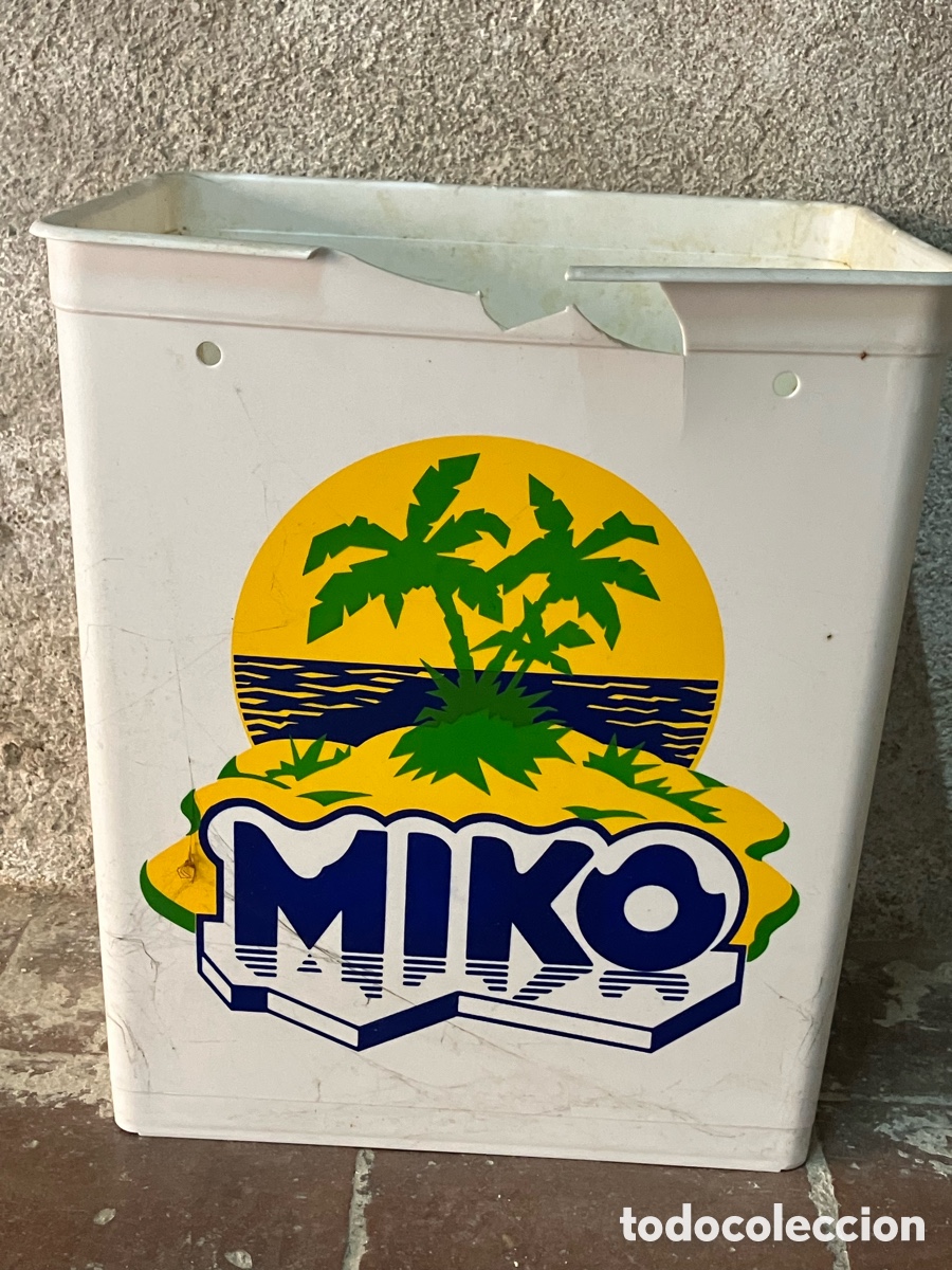 Antig&uuml;edades: Papelera miko helados - Foto 2