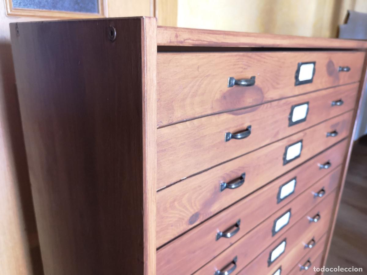Antig&uuml;edades: CAJONERA ESTILO CHIVALETE - Foto 4