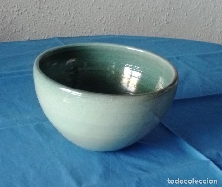Antig&uuml;edades: Ensaladera de barro esmaltada - Foto 1