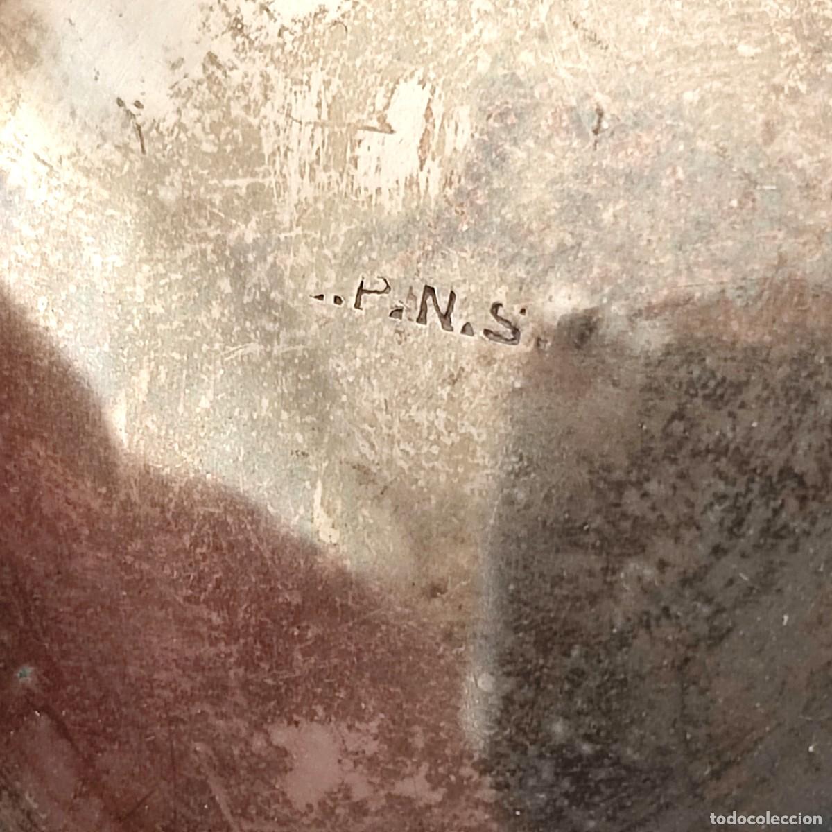 Antig&uuml;edades: Juego de t&eacute; de plata inglesa E.P.N.S - Foto 18