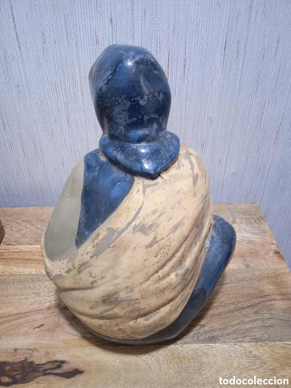 Antig&uuml;edades: Bonita escultura de gres - Foto 2