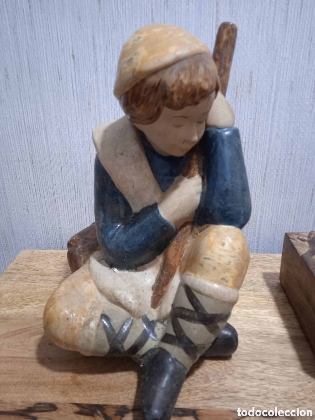 Antig&uuml;edades: Bonita escultura en gres - Foto 1