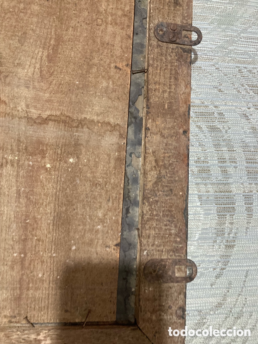 Antig&uuml;edades: Espejo de madera antiguo - Foto 8