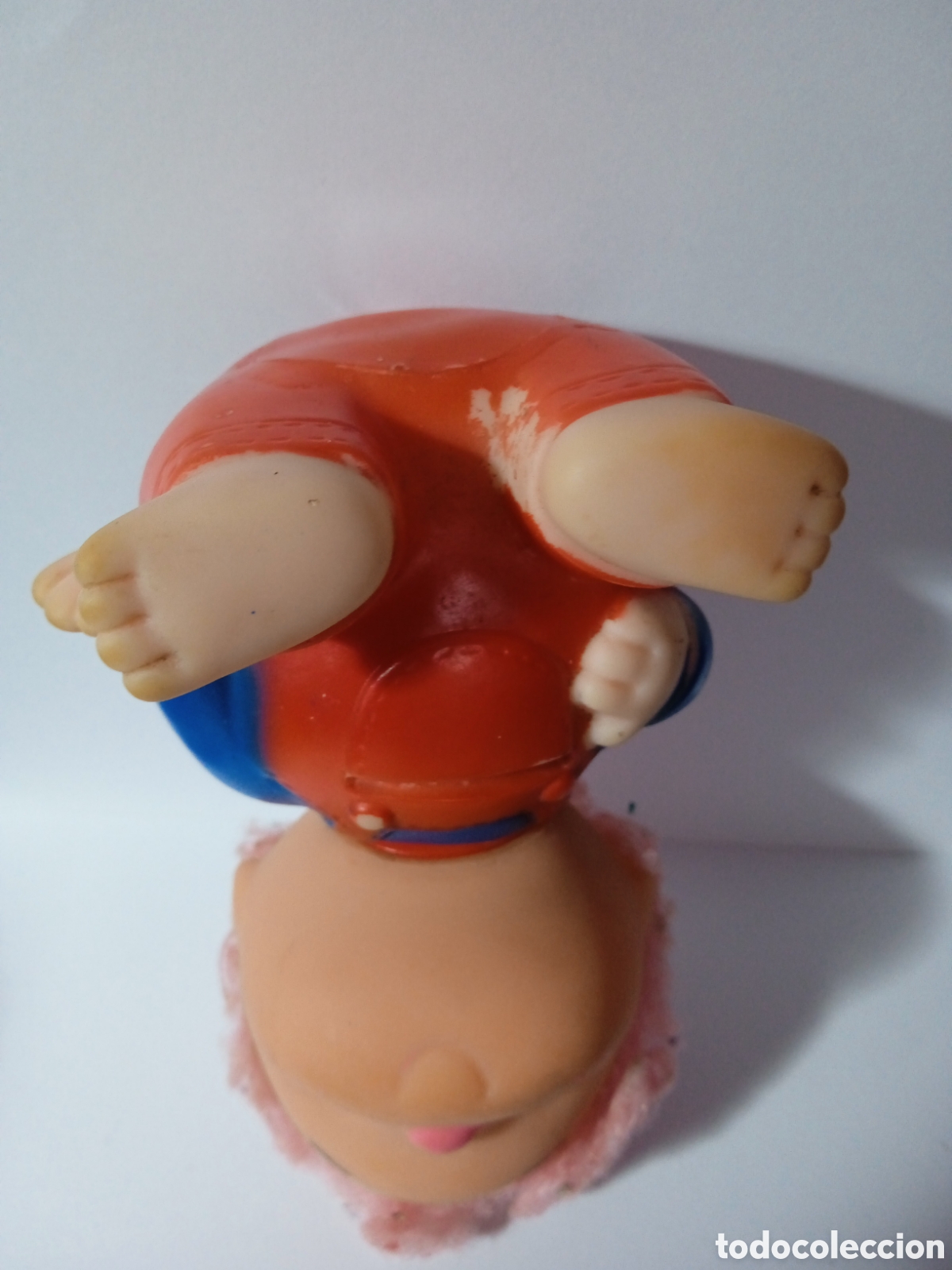 Antig&uuml;edades: Mu&ntilde;eco vintage pequitas - Foto 3