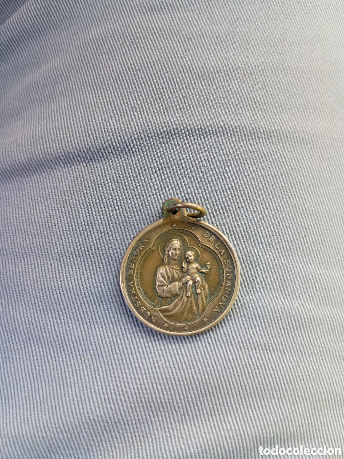 Antig&uuml;edades: Medalla nuestra se&ntilde;ora de la Bonanova - Foto 1