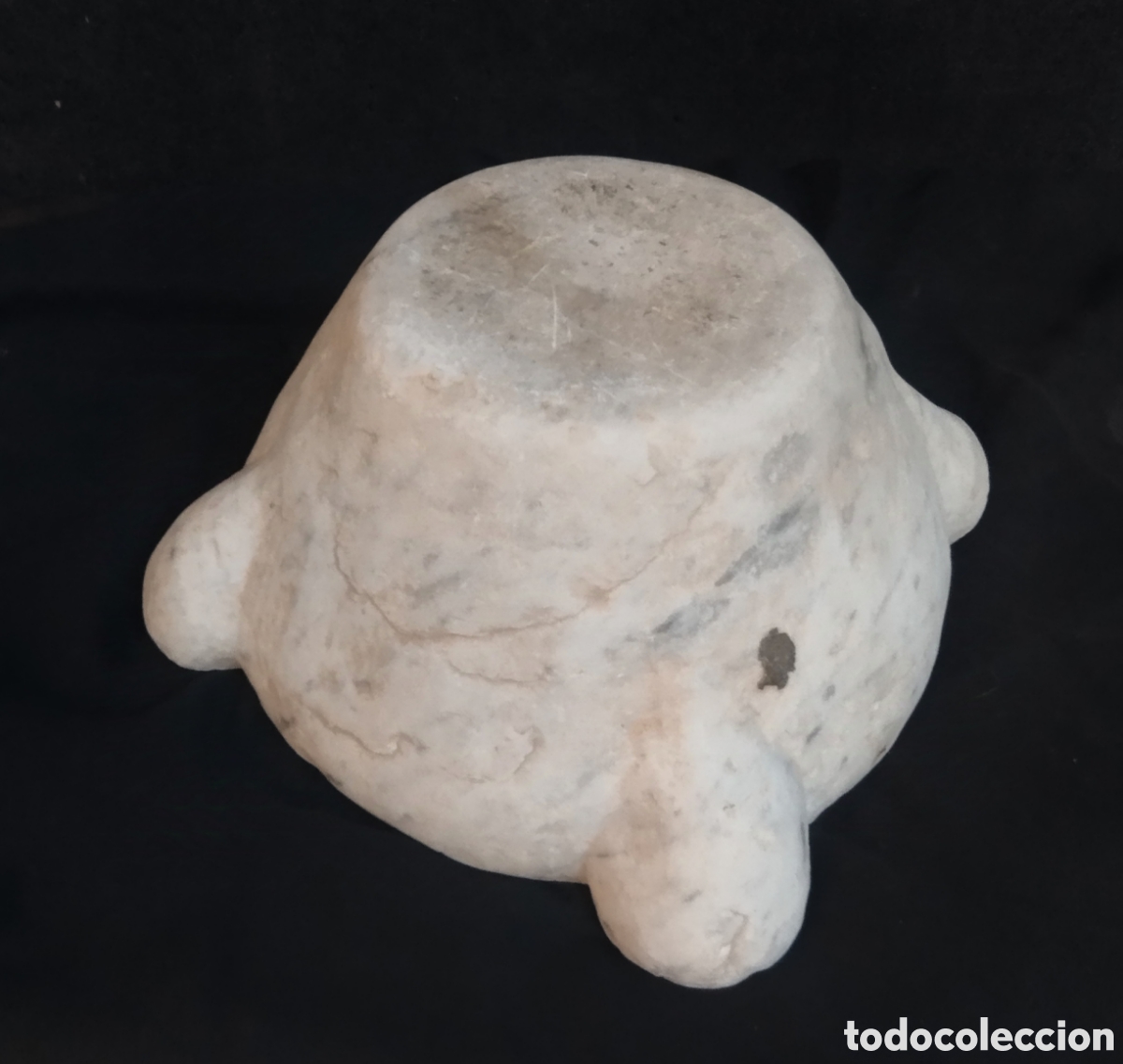 Antig&uuml;edades: Gran mortero de m&aacute;rmol - Foto 7