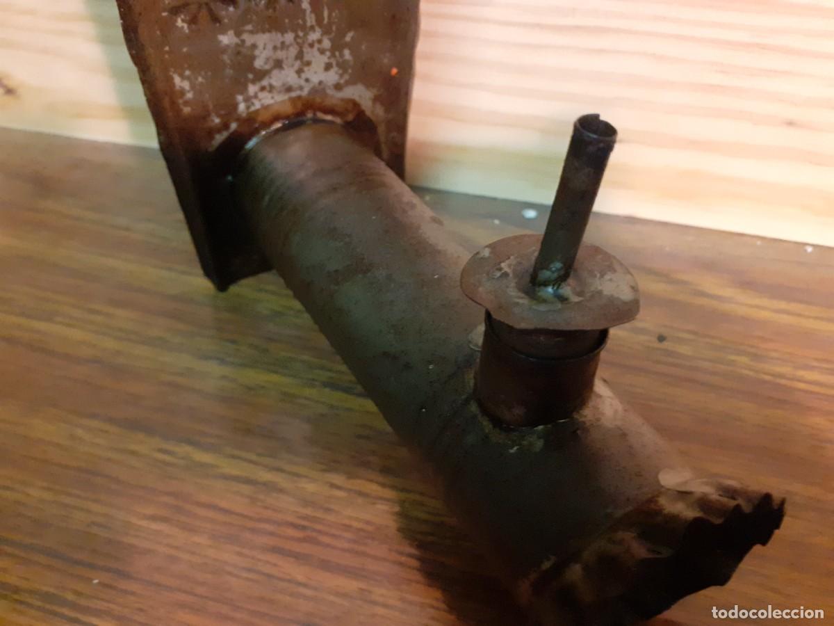 Antig&uuml;edades: Candil de carburo de pared - Foto 4