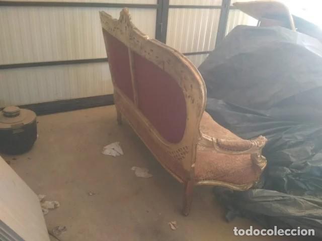 Antig&uuml;edades: Tresillo y butacas Luis XV - Foto 6
