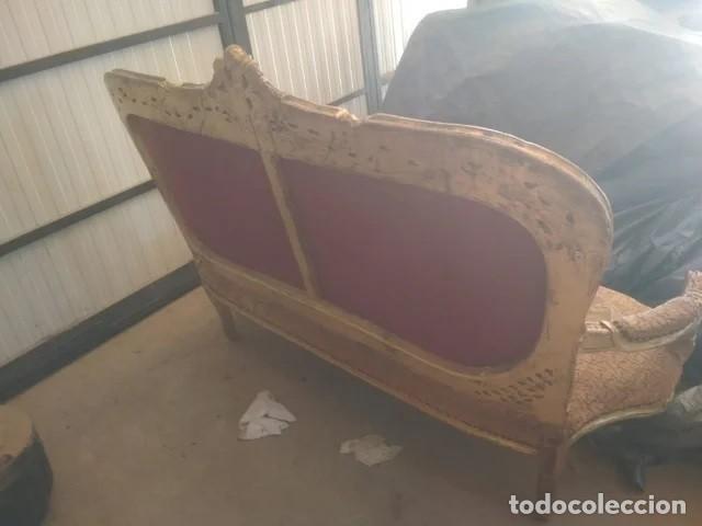 Antig&uuml;edades: Tresillo y butacas Luis XV - Foto 7