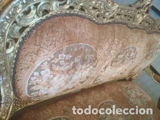 Antig&uuml;edades: Tresillo y butacas Luis XV - Foto 9