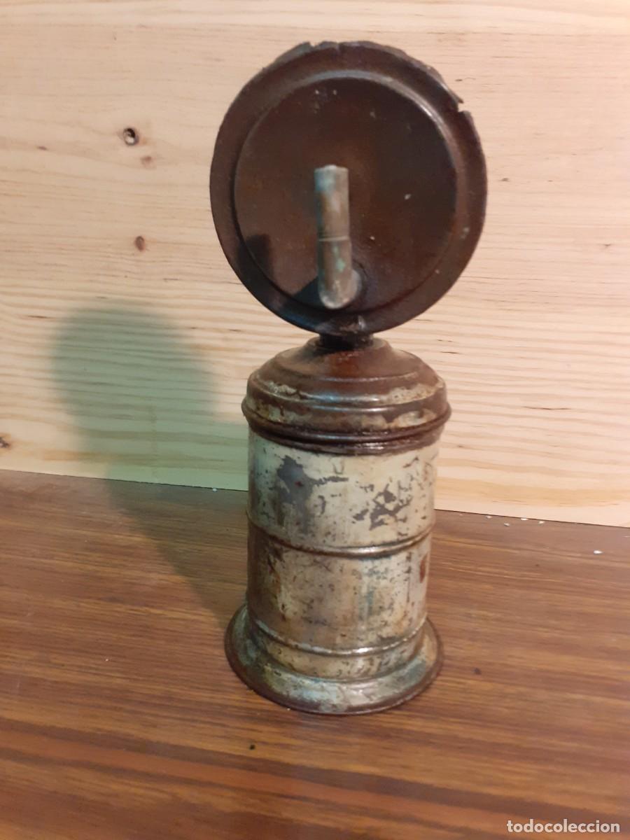 Antig&uuml;edades: Candil de carburo de pared - Foto 3