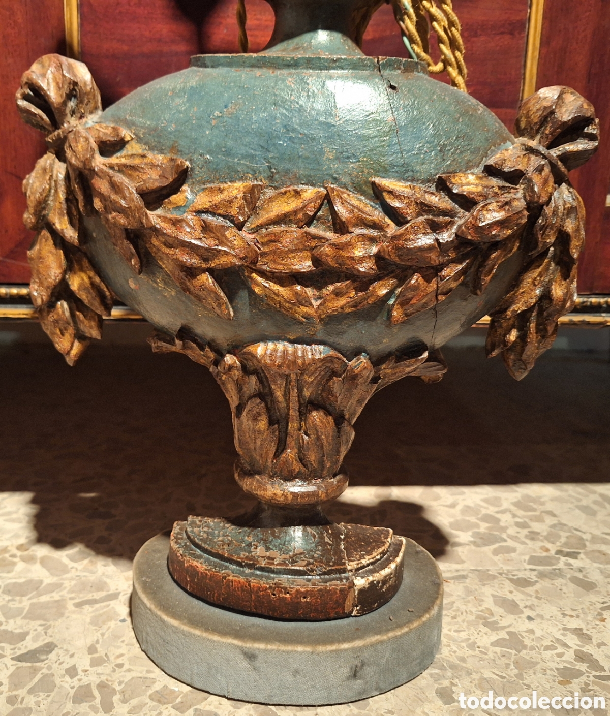 Antig&uuml;edades: L&Aacute;MPARA LUIS XVI DEL S.XVIII. - Foto 2