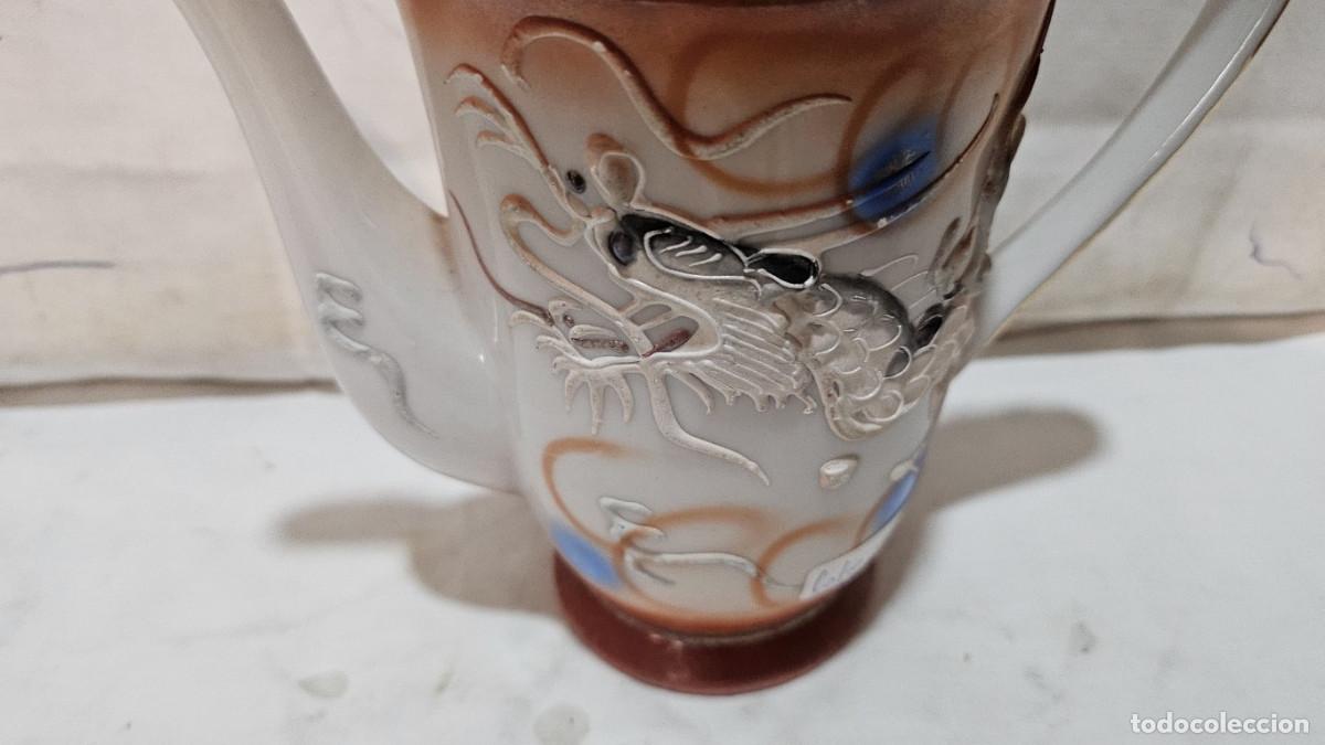 Antig&uuml;edades: tetera de porcelana oriental - Foto 2