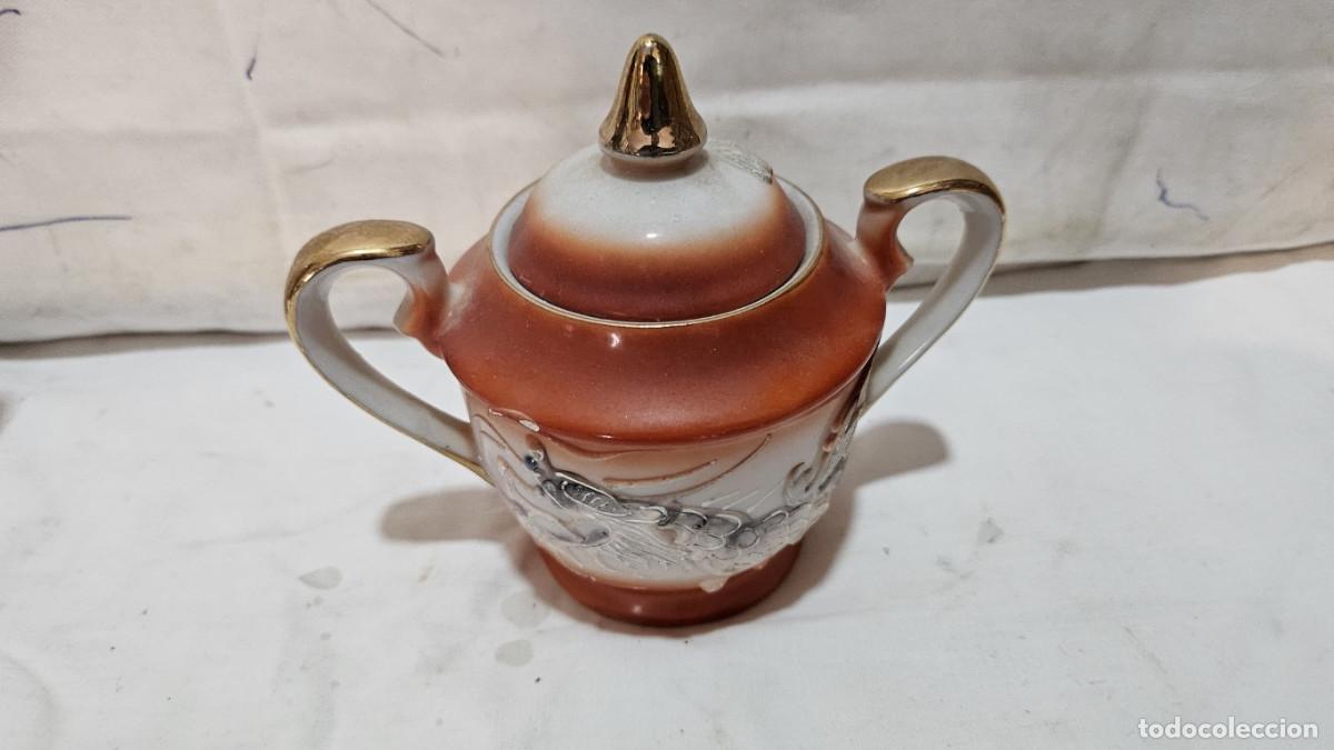 Antig&uuml;edades: azucarero de ceramica oriental - Foto 1