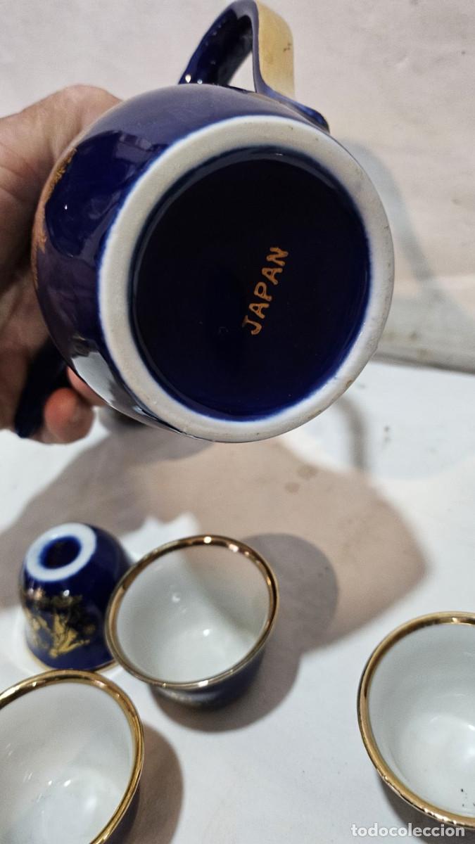 Antig&uuml;edades: tetera y vasos de porcelana - Foto 4
