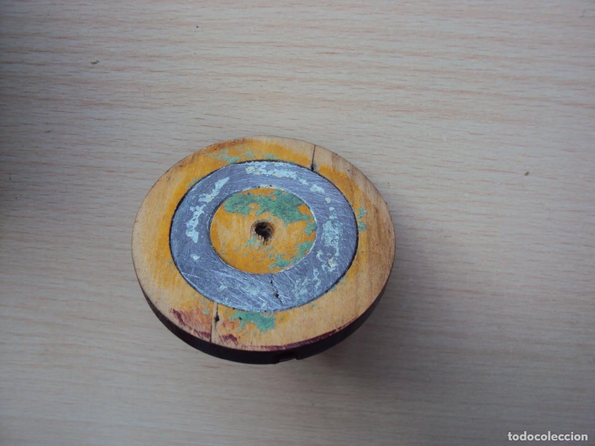 Antig&uuml;edades: ANTIGUO TIMBRE madera y metal FUNCIONAL - Foto 2