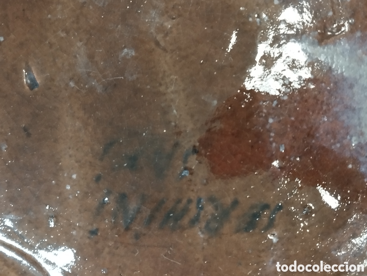 Antig&uuml;edades: Tinaja de cer&aacute;mica vidriada - Foto 4